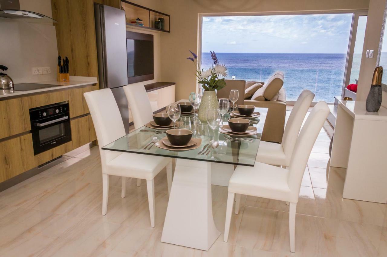 Lux Properties- Seaside Serenity Corner Xghajra Exteriör bild